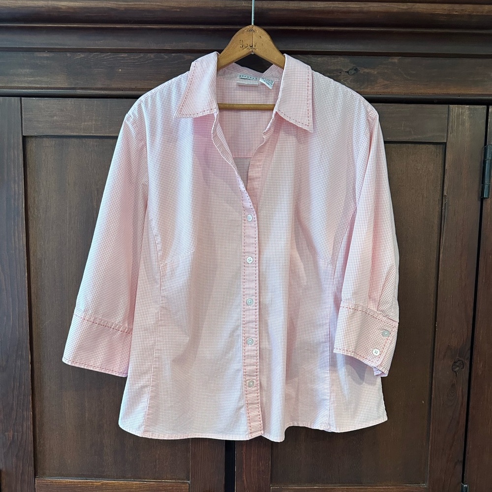 Classic Button-Down Shirt - Pink